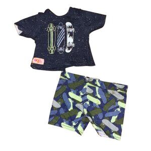 Our Generation Theodore Skatebaord Outfit For 18 In Doll-GUC